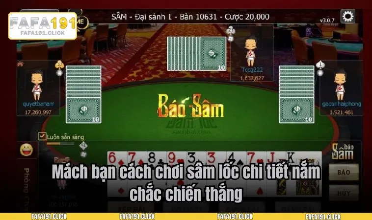 cach choi sam loc 3 Mách bạn cách chơi sâm lốc chi tiết nắm chắc chiến thắng