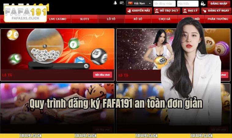 dang ky fafa191 1 Quy trình đăng ký FAFA191 an toàn đơn giản